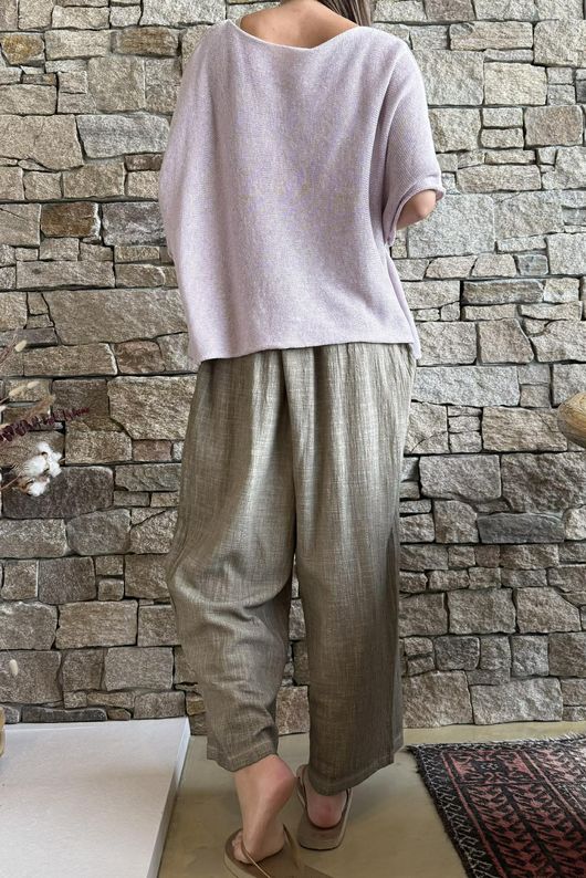 Conrad Box Cotton Knit Heather